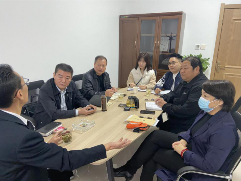筑牢安全防線，沖刺年度目標--集團公司領導到泰弘公司、榮弘公司 檢查指導工作
